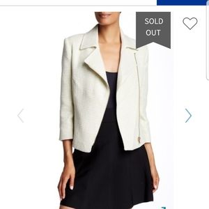 Ted Baker London: Noira Tweed Biker Jacket